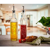 ست سرو روغن و سرکه شیشهای پاشاباغچه مدل Homemade کد 80229 بسته ۲ عددی