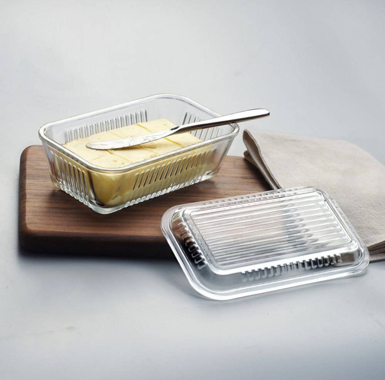 کرهخوری شیشهای دربدار پاشاباغچه مدل Tereyaglik کد 97711 مناسب سرو صبحانه