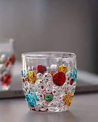 ست ۶ عددی نیملیوان کریستالین رنگی طرح آبنبات مدل Kit-230 شفاف و خاص