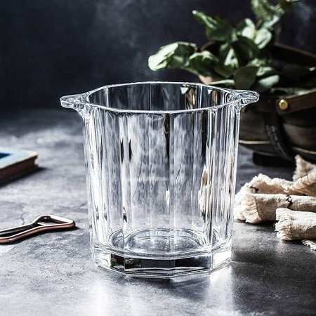 یخدان شیشهای کریستالی پاشاباغچه مدل Grace کد 68308 مناسب نگهداری یخ