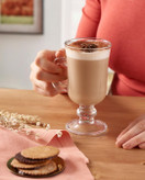 لیوان شیشهای دو عددی پاشاباغچه مدل Irish Coffee مناسب سرو قهوه و نوشیدنیهای گرم