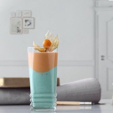 ست ۳ عددی لیوان بلند شیشهای لاو ترکیه مدل LAV-ELG 379 شفاف و مقاوم