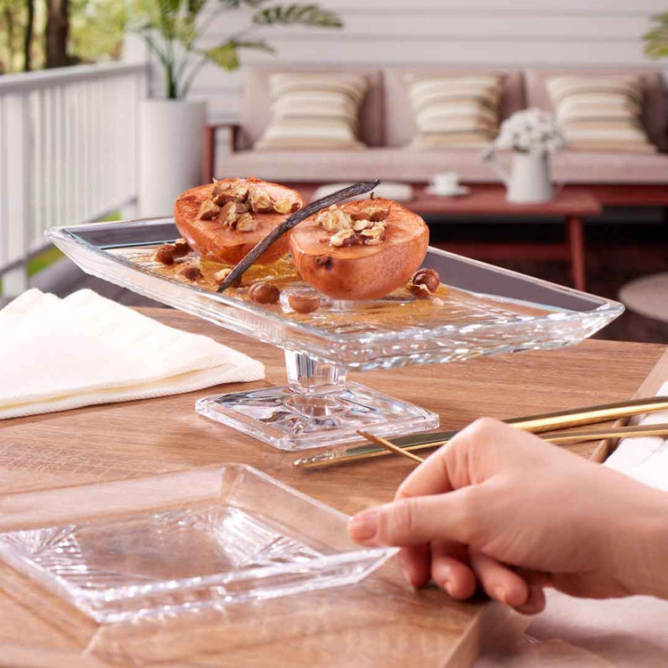 ظرف سرو شیرینی پاشاباغچه مدل Malden مناسب دسر و پذیرایی