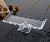 رولتخوری بلور پاشاباغچه مدل گریس کد 95462 – طراحی شفاف، مقاوم و پایهدار برای جلوه بیشتر در پذیرایی