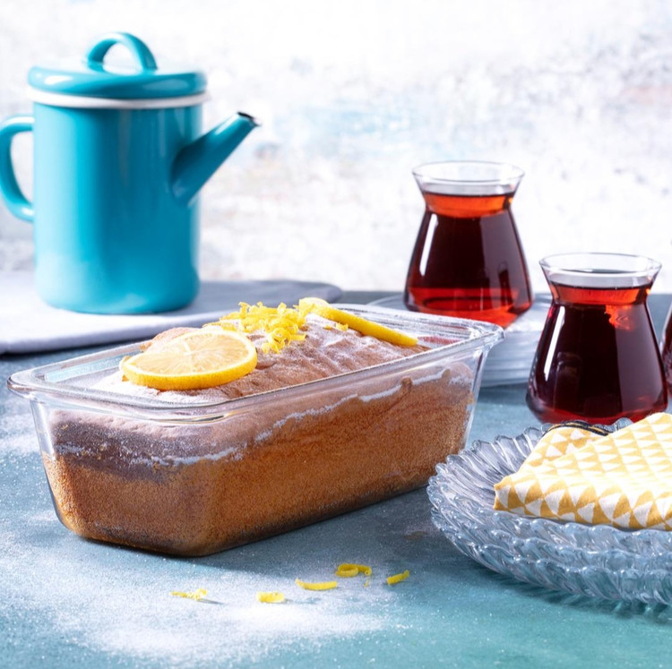 دیس شیشهای پاشاباغچه مدل Pasha کد 59104 با طراحی شفاف و زیبا