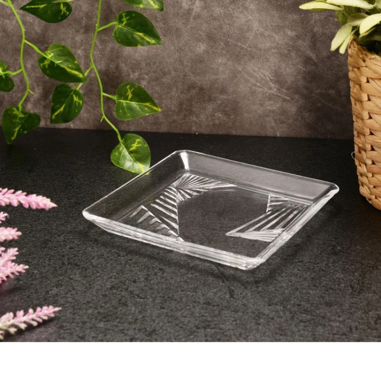 ست ۲ عددی پیشدستی بلور پاشاباغچه مدل Madlen 68317 – مناسب پذیرایی رسمی و روزمره با ظاهر ساده و کاربردی