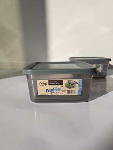 ظرف نگهدارنده غذا هوبی لایف ترکیه کد 021367 با درب کیپ، مناسب فریزر و مایکروویو