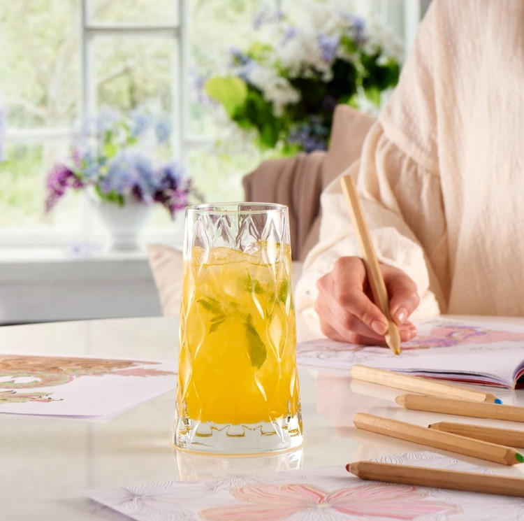 ست ۴ عددی لیوان بلور پاشاباغچه مدل Leafy کد 420855 – طراحی زیبا و کاربردی برای استفاده روزمره و مهمانی