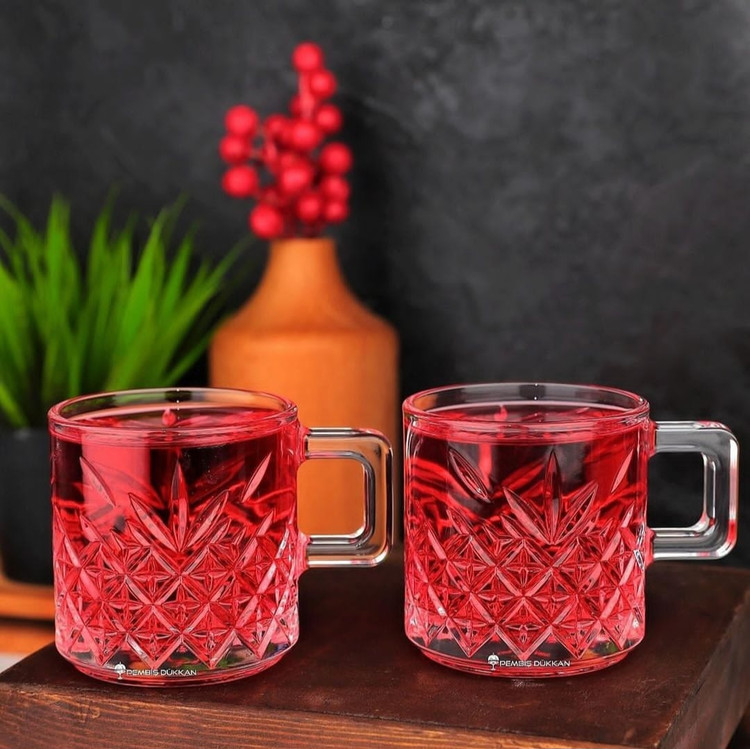 ست ۲ عددی فنجان پاشاباغچه مدل TIMELESS کد 55452 – مناسب سرو نوشیدنیهای گرم و سرد