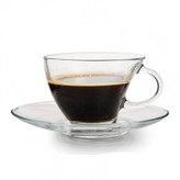 خرید فنجان شیشهای پاشاباغچه مدل پنگوئن PENGUEN-55611 – مناسب نوشیدنیهای گرم و سرد