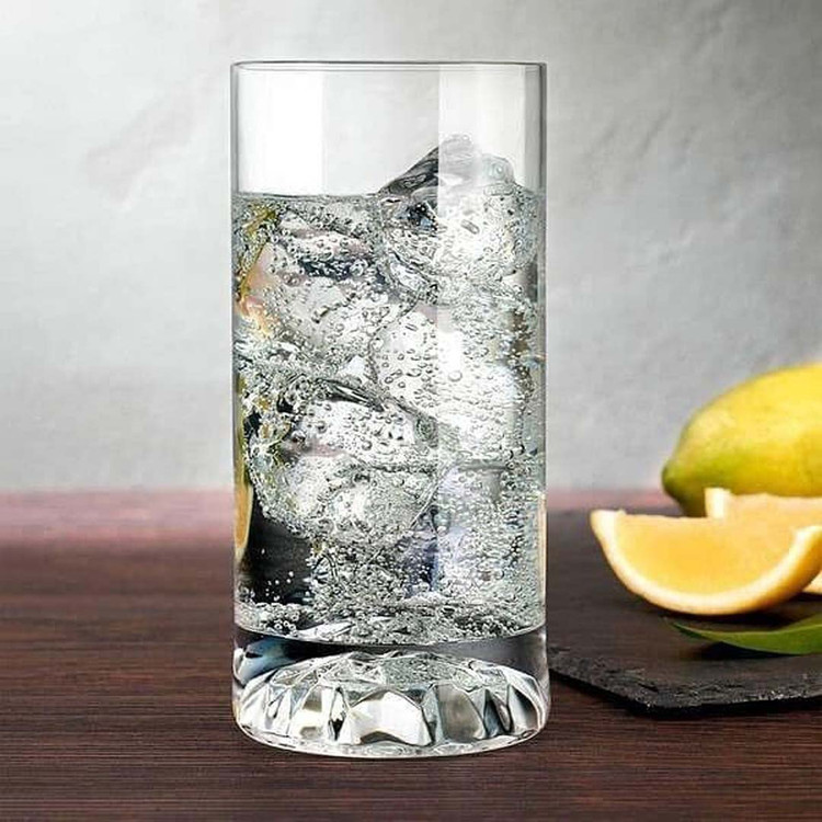 لیوان شفاف و مقاوم پاشاباغچه مدل نود Club مناسب سرو نوشیدنیهای سرد و گرم