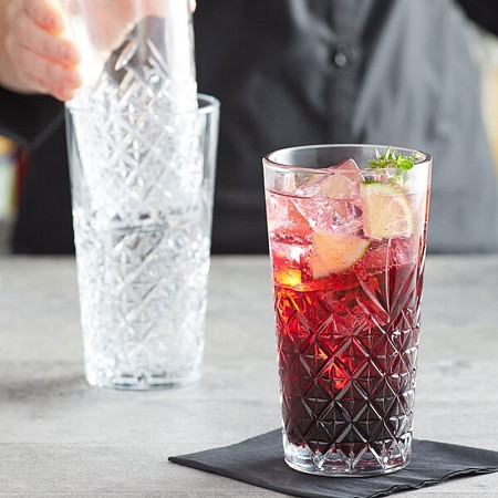 لیوان بلور پاشاباغچه مدل تایملس TIMELESS-520055 ست 4 عددی با طراحی کلاسیک و شیک