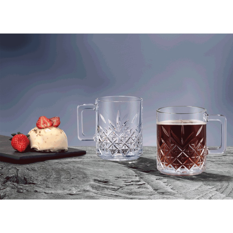 ماگ لیوان پاشاباغچه مدل تایملس TIMLESS-55462 ست 2 عددی شیک و مقاوم برای نوشیدنیهای گرم