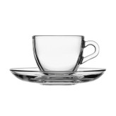 ست 6 عددی فنجان و نعلبکی قهوهخوری پاشاباغچه بیسیک برای نوشیدنیهای گرم