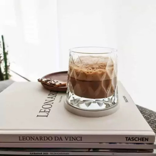 شات پاشاباغچه مدل لیفی LEAFY کد 420142 ست 4 عددی مناسب سرو نوشیدنی و دسر