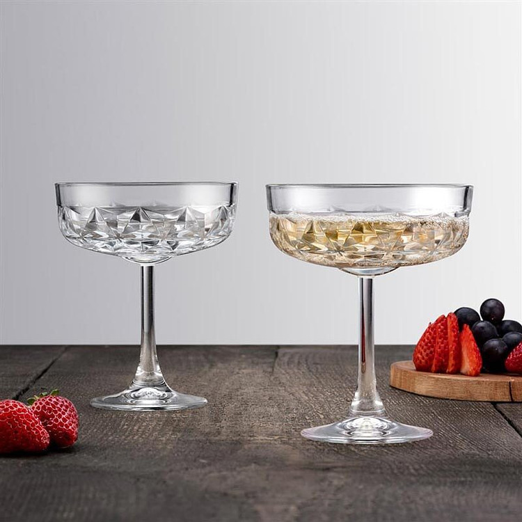 دسرخوری پایهدار پاشاباغچه مدل استرلا کد 440454 ست 4 عددی شیک و لوکس