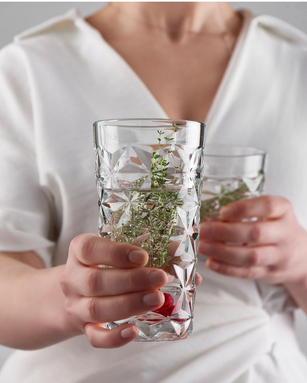 لیوان بلند پاشاباغچه مدل استرلا کد 520805 ست 4 عددی شیک و مدرن