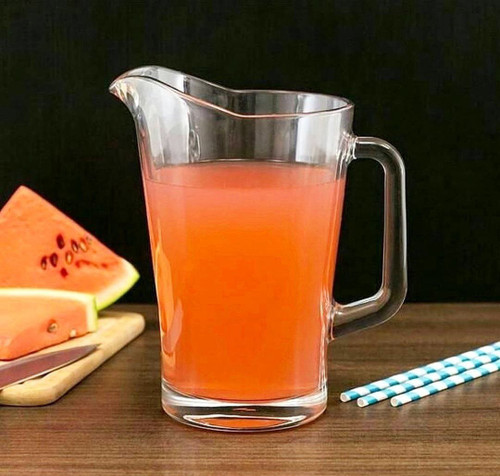 پارچ شیشهای پاشاباغچه مدل FESTIVAL کد 55102 با طراحی شفاف و ساده، مناسب سرو انواع نوشیدنی