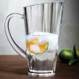 ظرف یخ شیشهای مادام کوکو مدل Audrey با دسته مقاوم برای سرو یخ و نوشیدنی