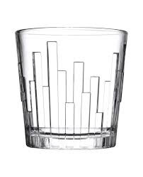 نیم لیوان شفاف و مقاوم پاشاباغچه مدل اسکالا با طراحی ساده برای نوشیدنی سرد و گرم