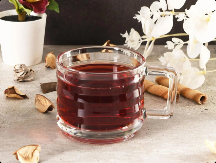 فنجان شیشهای دستهدار پاشاباغچه مدل بریکس مخصوص چای و اسپرسو، مناسب استفاده روزمره