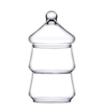 کندی باکس دکوراتیو پاشاباغچه با طراحی شفاف و طبقات مجزا برای پذیرایی شیک