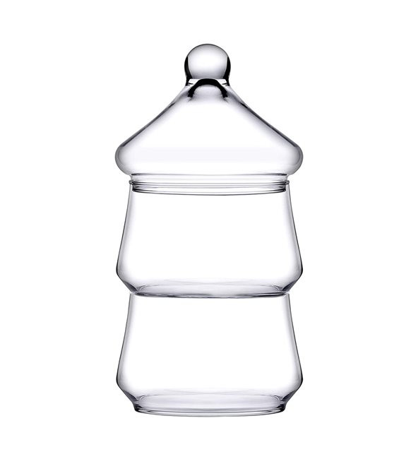 کندی باکس دکوراتیو پاشاباغچه با طراحی شفاف و طبقات مجزا برای پذیرایی شیک