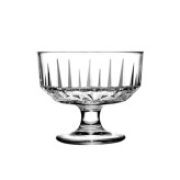 بستنیخوری شیشهای شفاف از برند پاشاباغچه، مدل ECHO، ایدهآل برای پذیرایی شیک