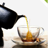 فنجان شیشهای پاشاباغچه مدل بیسیک کد 55161 ست 6 عددی مناسب سرو چای و قهوه