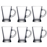 استکان شفاف پاشاباغچه مدل هیبلی کد 55073 با طراحی زیبا برای مهمانی و استفاده روزمره