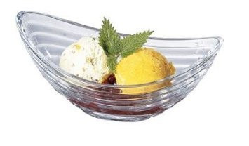 ظرف شیشهای Pasabahce Gondol مناسب سرو دسر، بستنی و سالاد