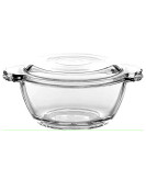 مینی ظرف پخت و سرو پاشاباغچه با بدنه شفاف و دربدار مناسب فر و مایکروویو