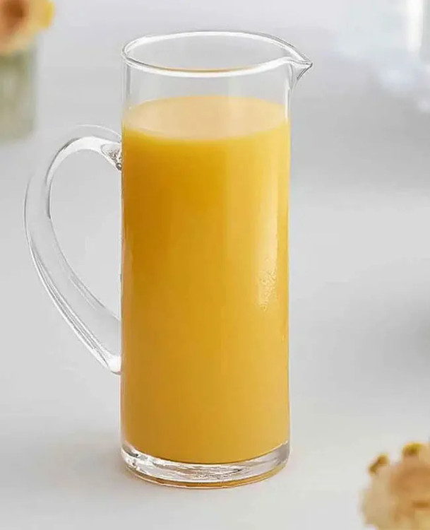 پارچ استوانهای شفاف Pasabahce Nude Prosecco با طراحی مینیمال