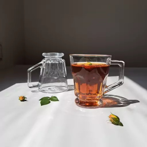 فنجان شیشهای بلینک مکس مدل کازابلانکا کد KTZB 117