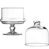 ظرف شیشهای مجلسی پاشاباغچه مدل 96878 مناسب میز دسر و مهمانی