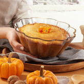 کاسه شیشهای حرارتپذیر پاشاباغچه مدل بورجام کد 59114 مناسب پخت کیک و دسر