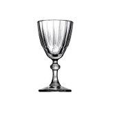 لیوان شات پایهدار شفاف پاشاباغچه مدل DIAMOND کد 440113 با ظاهر کریستالی و کیفیت بالا