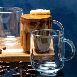 نیم لیوان شیک و مقاوم پاشاباغچه مدل آیکونیک کد 55192 – مناسب پذیرایی با نوشیدنیهای خنک