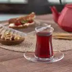 خرید ست ۶ عددی استکان و نعلبکی پاشاباغچه مدل هیبلی HEVLI کد 95483 – شفاف و زیبا برای مهمانی