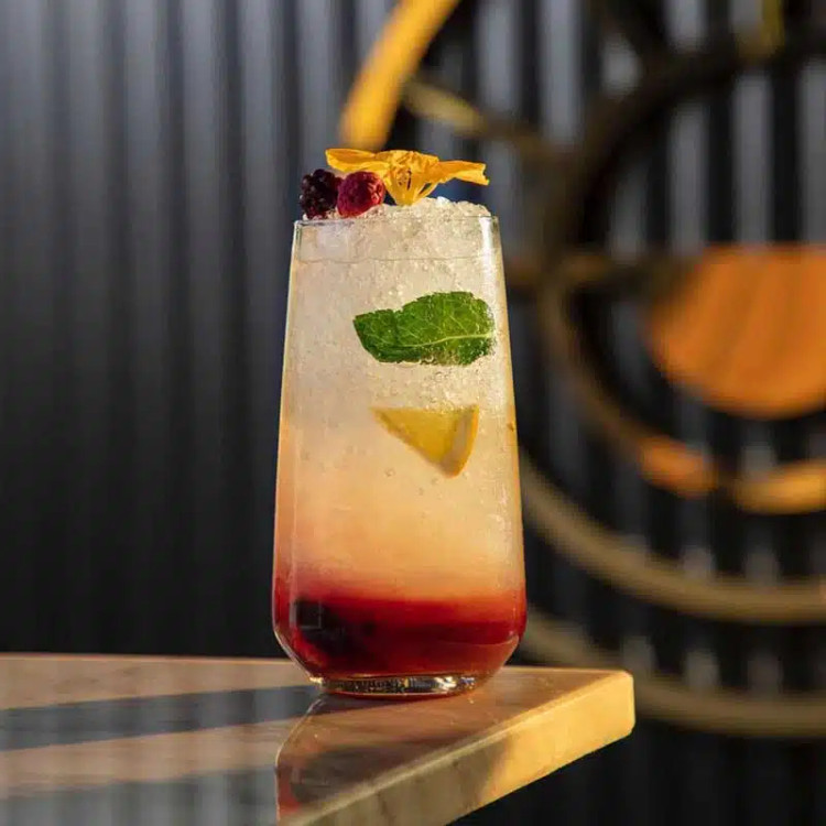 ست ۶ عددی لیوان بلند شیشهای پاشاباغچه مدل ALLEGRA-420015 با طراحی شیک