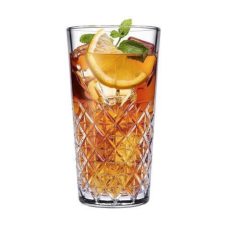 لیوان بلور شیشه‌ای پاشاباغچه مدل تایملس TIMELESS-520055 برای استفاده روزمره