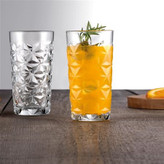 لیوان شیشهای بلند پاشاباغچه مدل استرلا 520805 مناسب سرو نوشیدنی