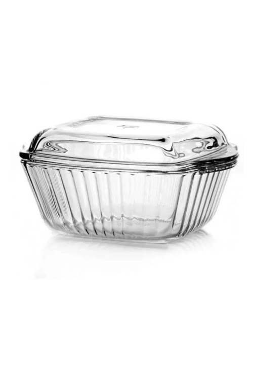 ظرف پخت بلور شفاف Pasabahce Borcam با قابلیت استفاده در فر و مایکروویو