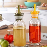 ست ۲ عددی ظرف شیشهای روغن و آبلیمو پاشاباغچه مدل Village کد ۹۵۲۲۸ با طراحی ساده و شفاف