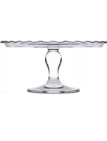 ظرف دایرهای شیشهای برای سرو کیک و شیرینی – Pasabahce Patisserie 96953