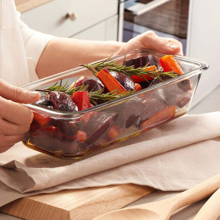 دیس شیشهای پاشاباغچه مدل 59104 با جنس مقاوم و شفاف