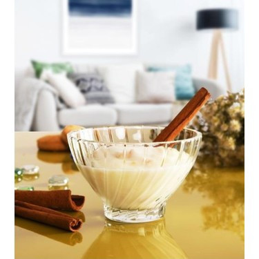 ست 6 عددی پیاله شیشه ای پاشاباغچه مدل Bouquet کد 530226 با طراحی شفاف