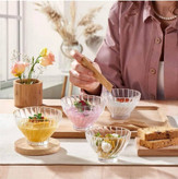 پیاله بلور ساده و مدرن برند Pasabahce مدل Bouquet - بسته 6 عددی