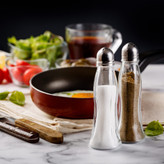 ست نمکدان و فلفلپاش شیشهای پاشاباغچه مدل Black & White