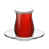 خرید ست استکان و نعلبکی پاشاباغچه مدل لینکا کد 96572 – بلور شفاف و باکیفیت